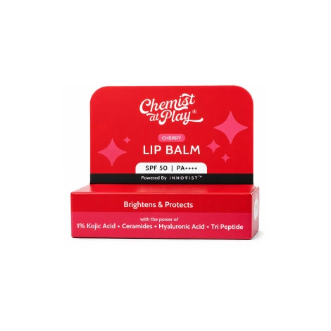 Innovist Chemist at Play Cherry Lip Balm SPF50 PA++++