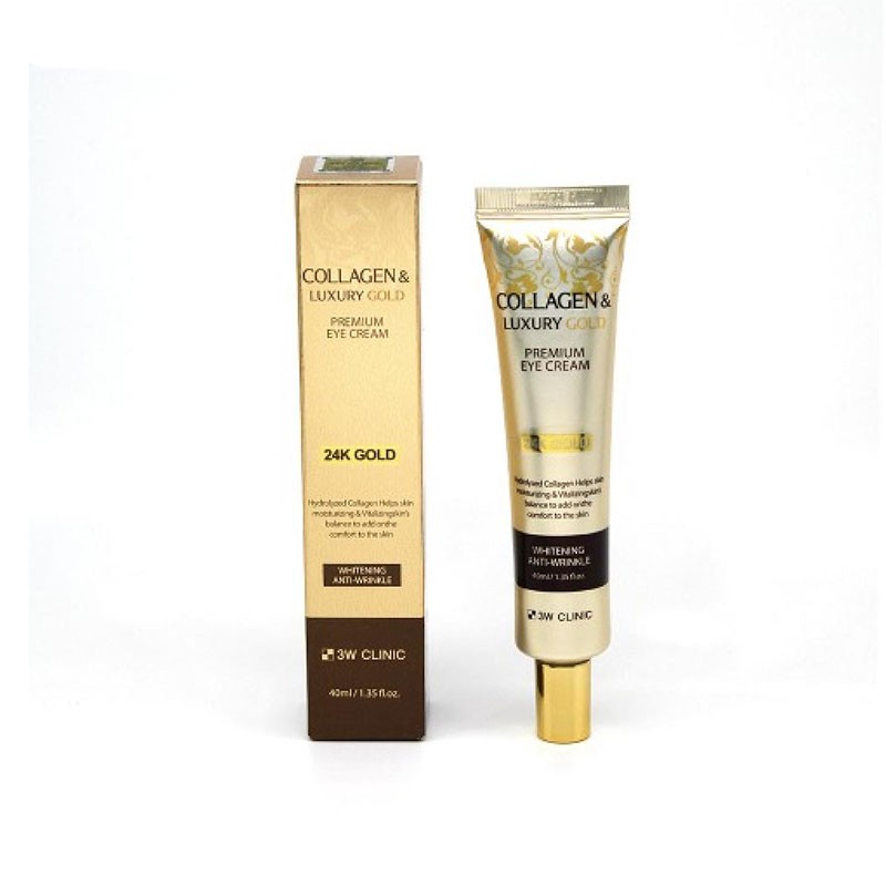 3W CLINIC Collagen & Luxury Gold Premium Eye Cream 40ml