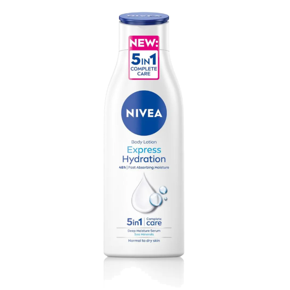Nivea Express Hydration 5in1 Body Lotion 250ml