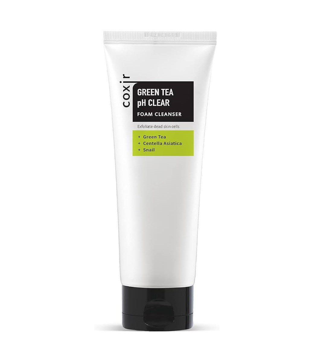 Coxir Green Tea pH Clear Foam Cleanser - 150ml
