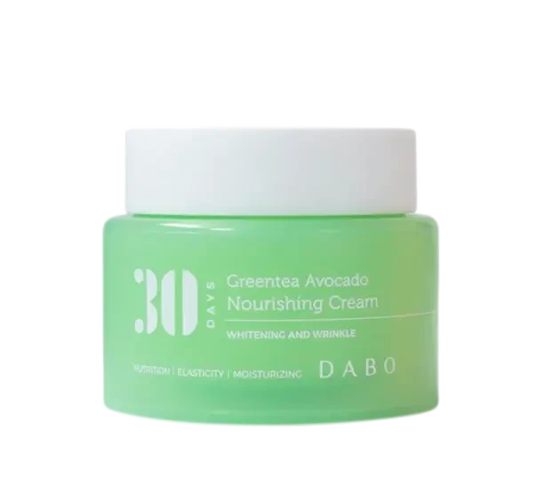 Dabo 30 Days Greentea Avocado Nourishing Cream 100ml