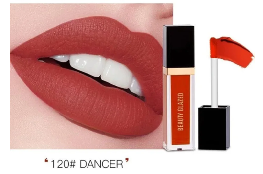 Beauty Glazed Matte Liquid Lipstick (120- Dancer) 2.8g