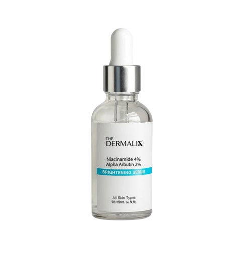 The Dermalix Niacinamide 4% + Alpha Arbutin 2% Brightening Serum 30ml