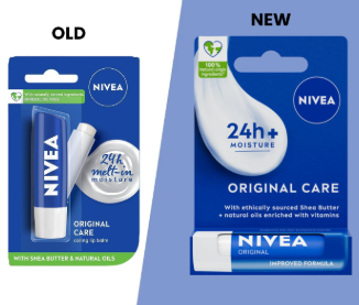 Nivea Original With Shea Butter & Natural Oils Lip Balm 4.8g
