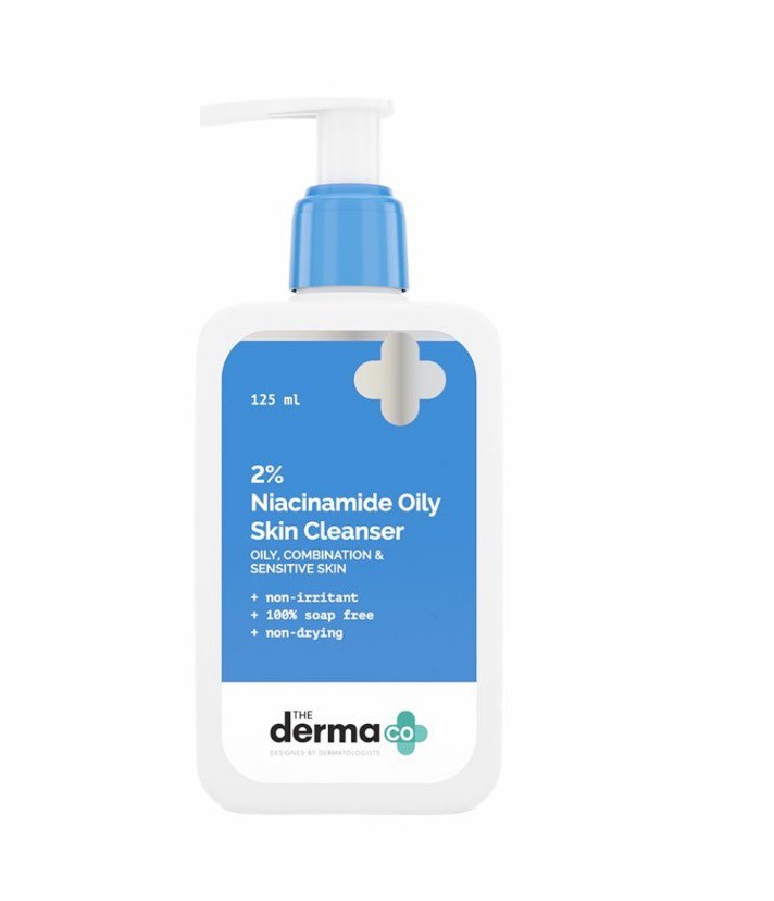 The Derma Co 2% Niacinamide Oily Skin Cleanser - 125ml