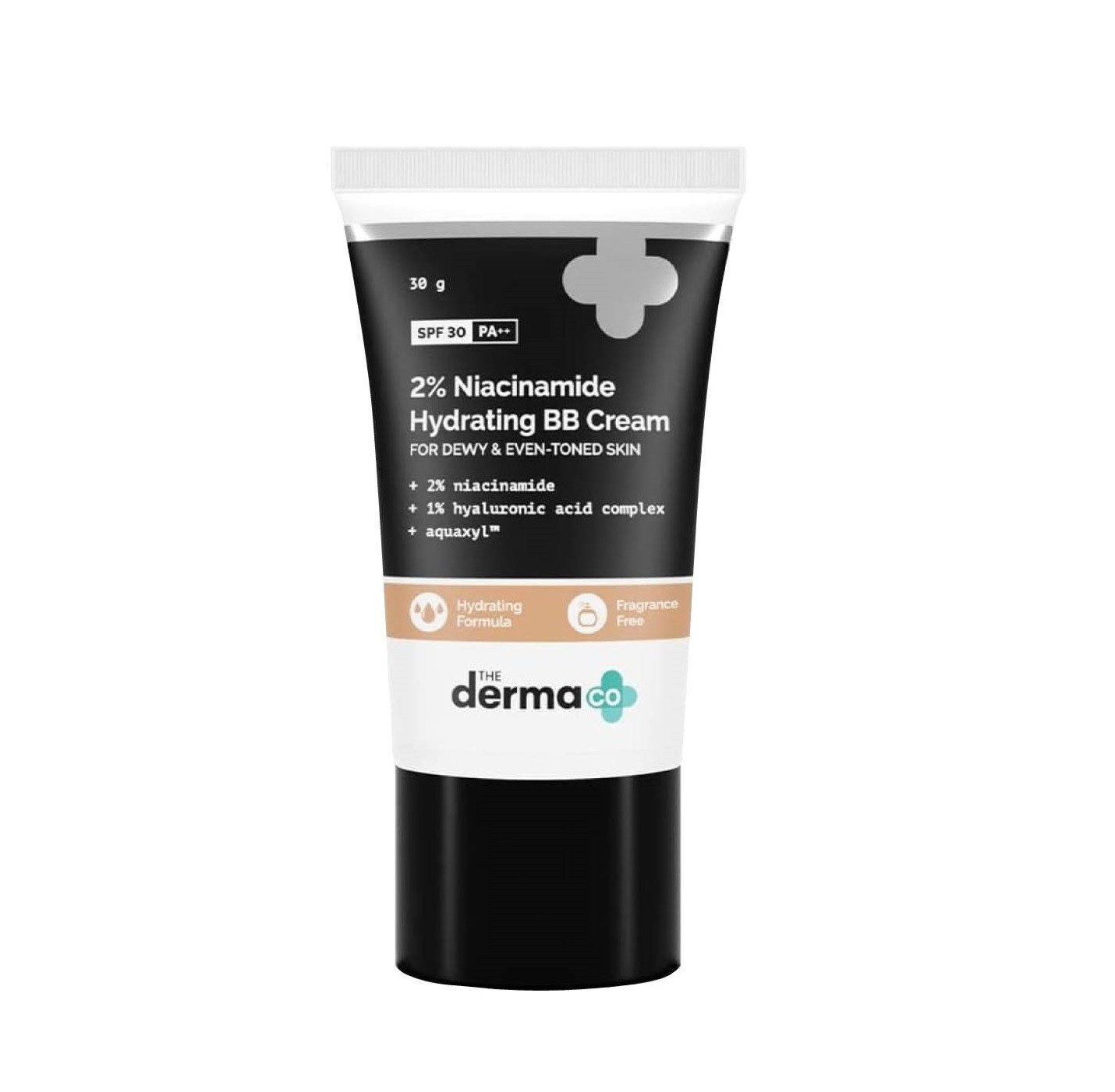 The Derma Co 2% Niacinamide Hydrating BB Cream Nude 30g