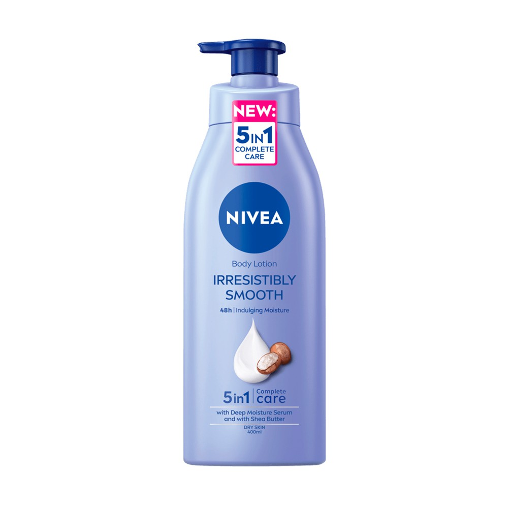 Nivea Irresistibly Smooth Body Lotion for Dry Skin (400ml)