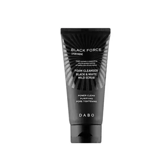 Dabo Black Force For Men Foam Cleanser 120ml