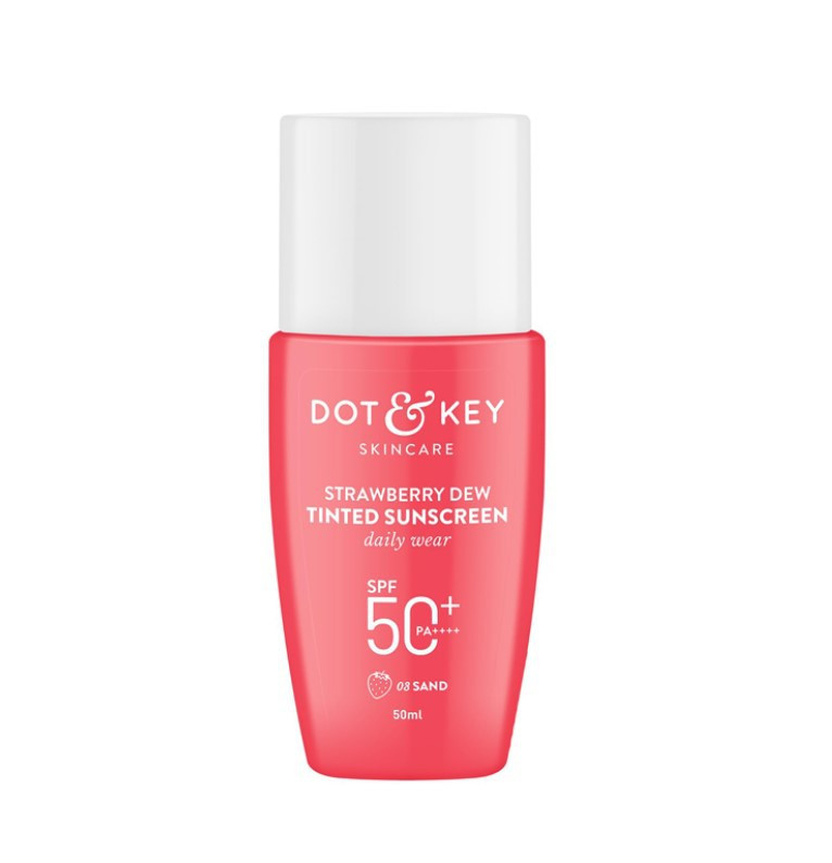 Dot and Key Strawberry Dew Tinted Sunscreen SPF 50+ PA++++ (03 Sand)