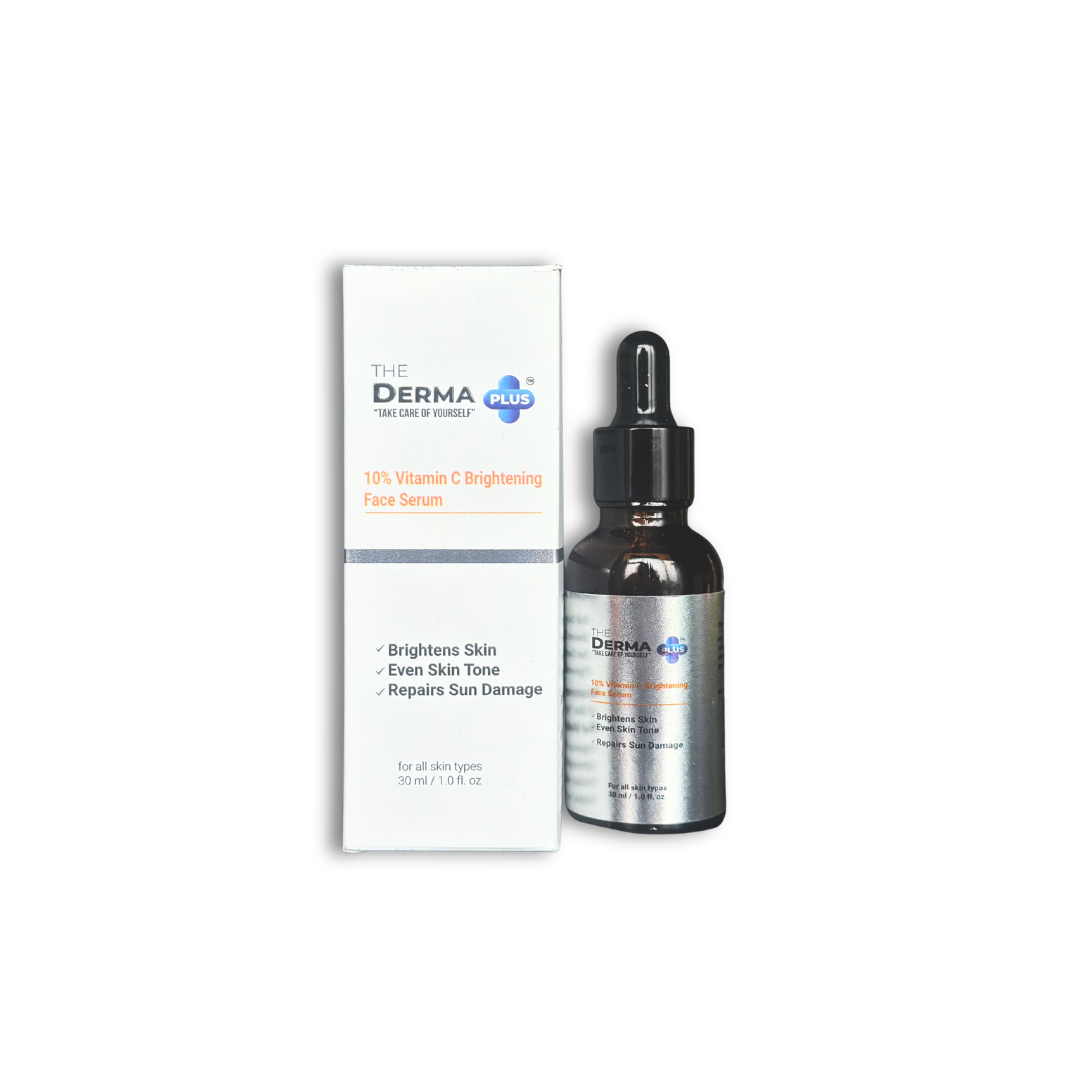 The Derma Plus 10% Vitamin C Brightening Face Serum 30 Ml