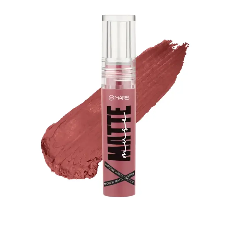 Mars Matte Mousse Lipstick - (Fierce Star-18) 3ml