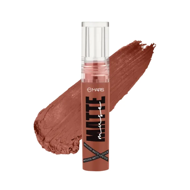 Mars Matte Mousse LIpstick - (Chic Beauty-16) 3ml