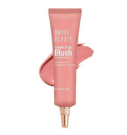 Swiss Beauty Cream It Up Blush with Shea Butter (02- Natural Flush) 10g