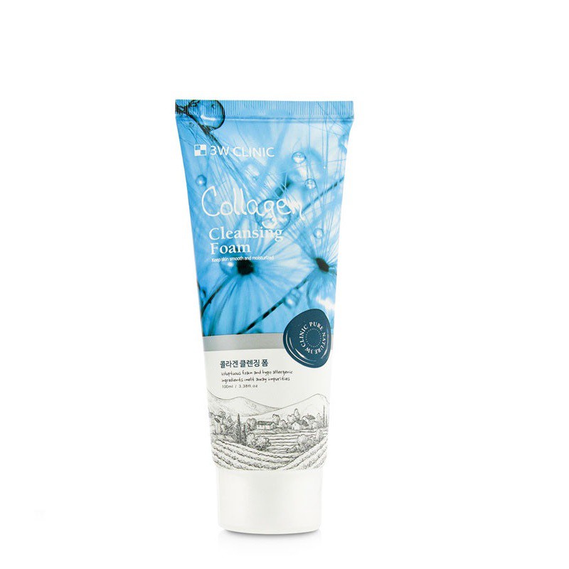 3W Clinic Collagen Foam Cleansing 100ml