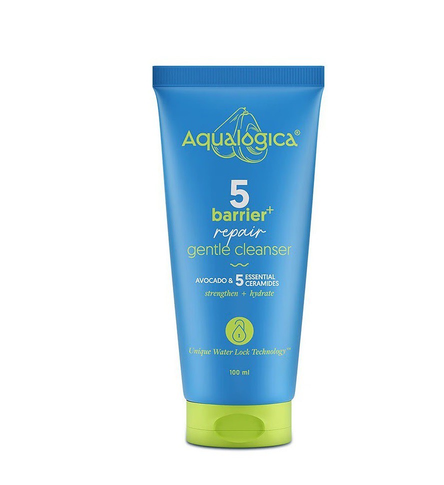 Aqualogica 5 Barrier+ Repair Gentle Cleanser with Avocado & 5 Essential Ceramides 100 ml