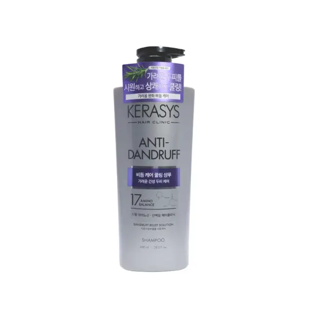Kerasys Scalp Cooling Anti-Dandruff Protein Shampoo 600 ml