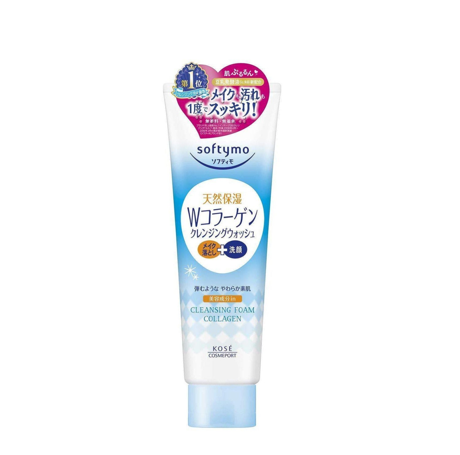 Kose Softymo Cleansing Foam Collagen 190g