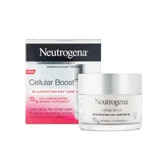 Neutrogena Cellular Boost De-Ageing Day Care Cream SPF20 50ml