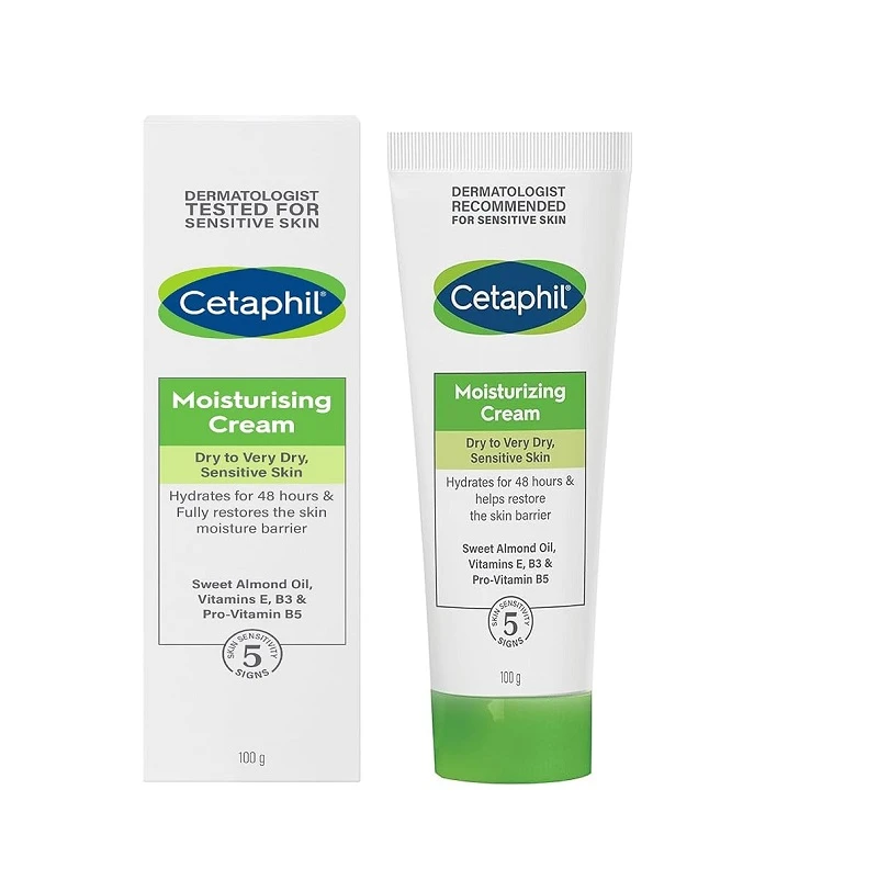 Cetaphil Moisturizing Cream For Dry To Very Dry, Sensitive Skin 100gm