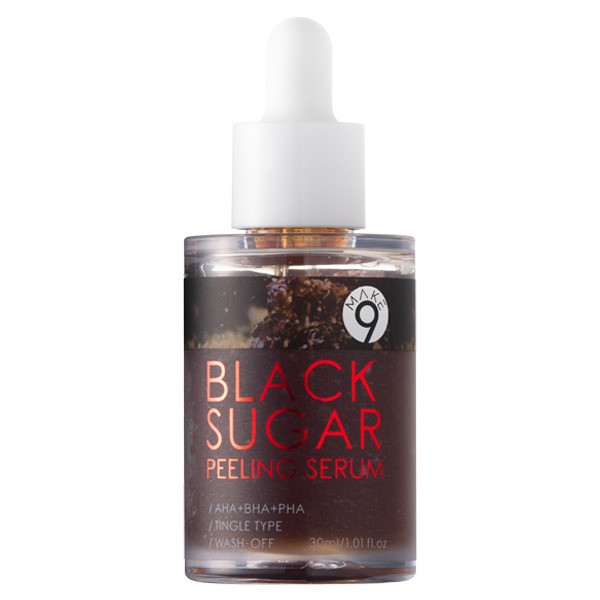 MAKE9 Black Sugar Wash-off Peeling Serum 30ml