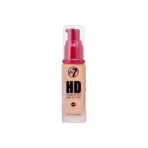 W7 HD Foundation Honey 30ml