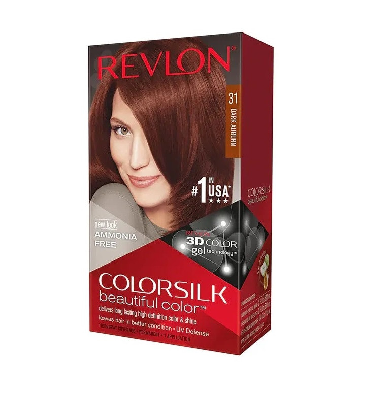 Revlon Colorsilk Hair Color 3R Dark Auburn