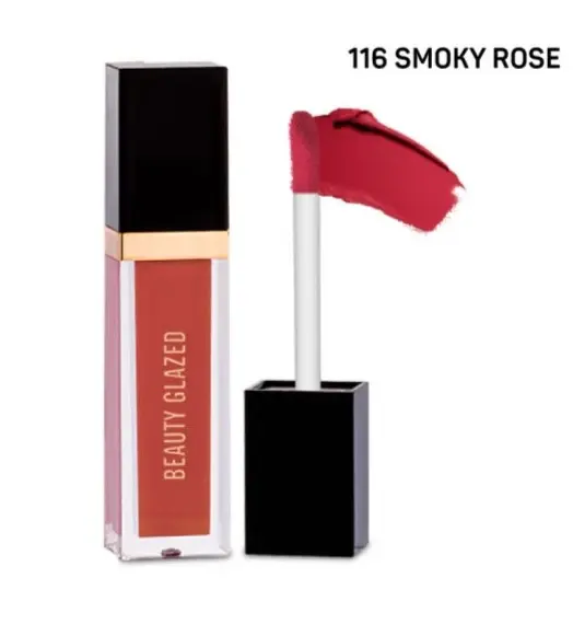 Beauty Glazed Matte Liquid Lipstick (Smoky Rose 116) 8g