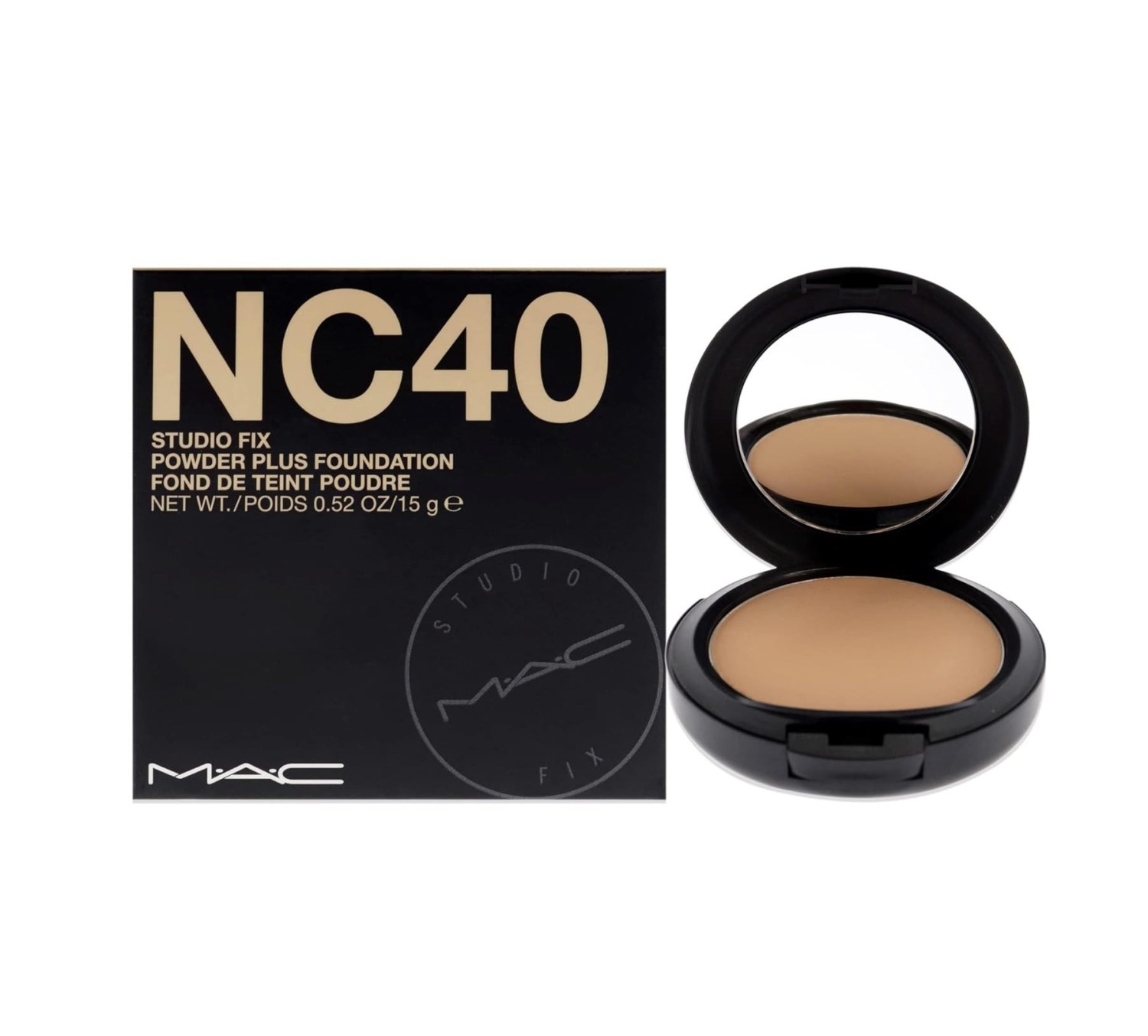 MAC Studio FiX Powder Plus Foundation NC40