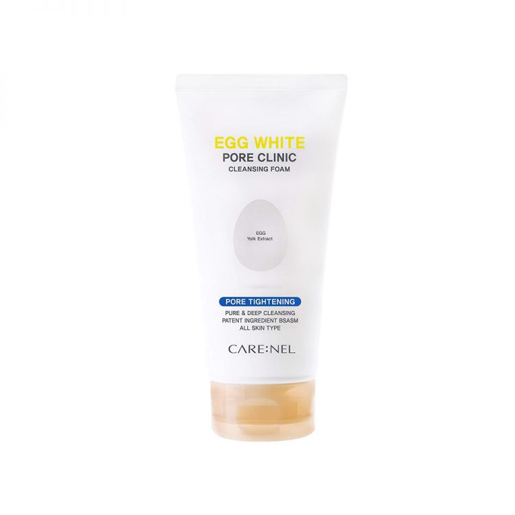 Carenel Egg White Pore Clinic Cleansing Foam 150ml