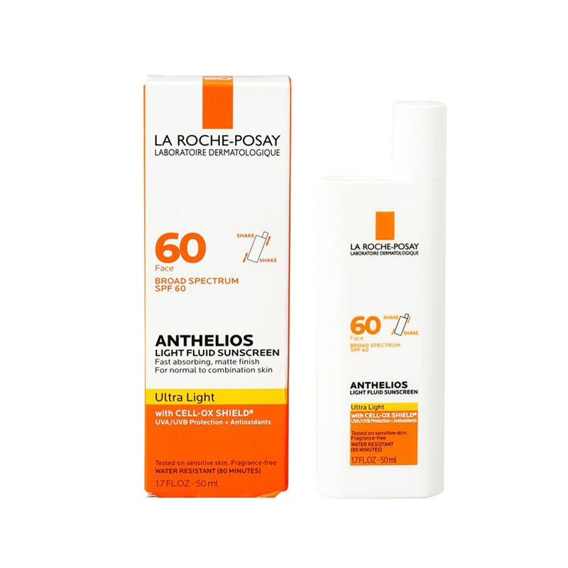 La Roche Posay Anthelios Ultra Light Fluid Sunscreen SPF 60 - 50ml