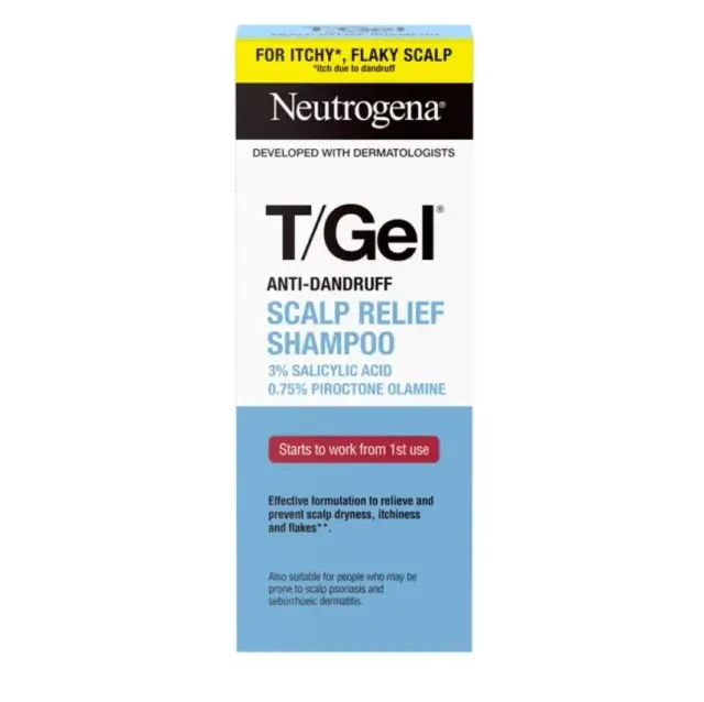 Neutrogena T/Gel Anti Dandruff Scalp Relief Shampoo 150ml