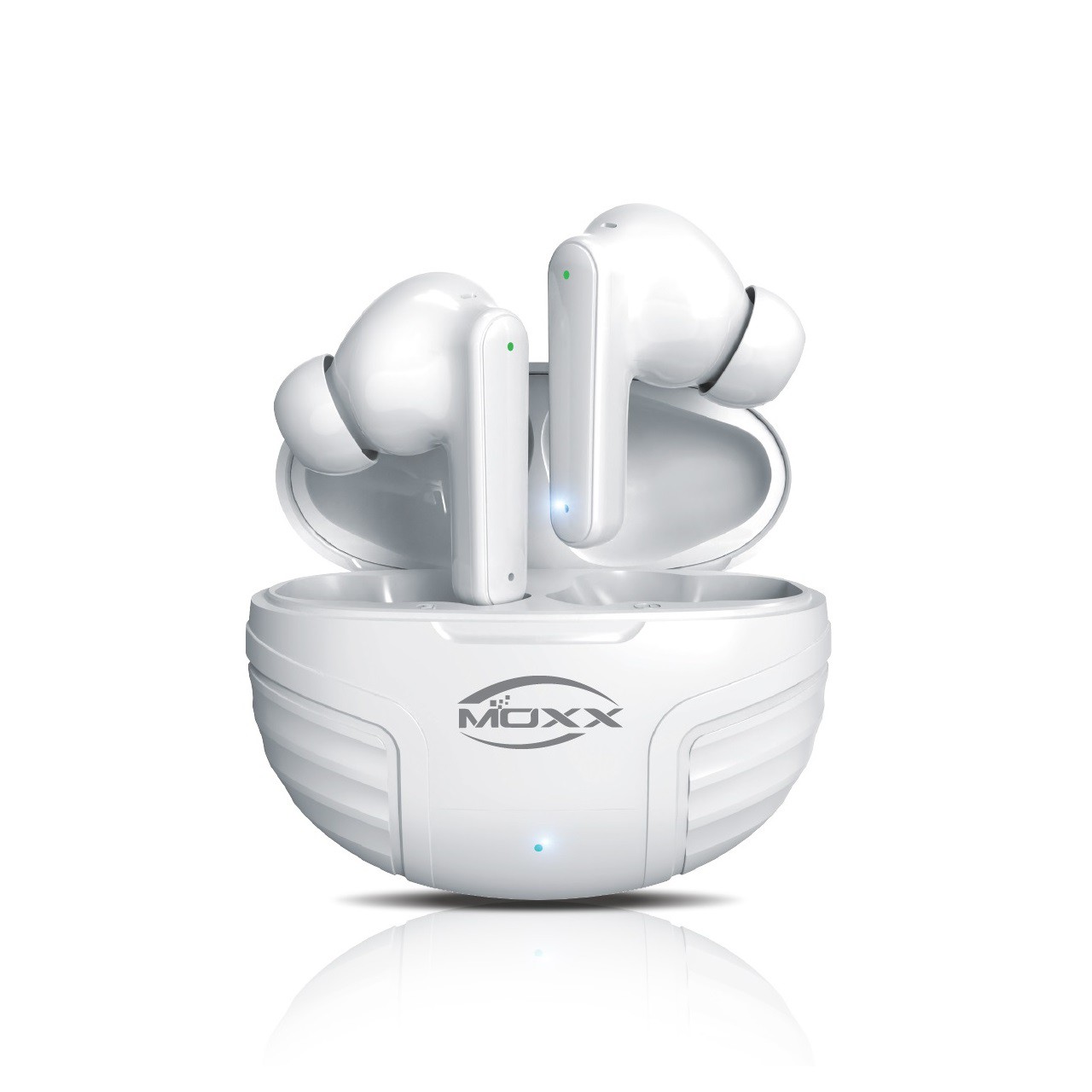 MOXX MPOD ANC & ENC TWS Wireless Earbuds (White)