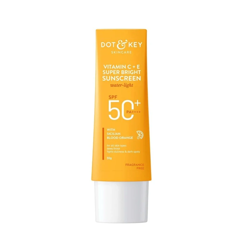 Dot & Key Vitamin C + E Super Bright Sunscreen SPF 50+ 80g (Exp2026/12)