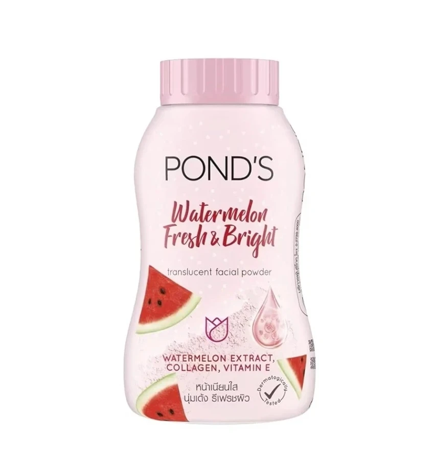 Ponds Watermelon Fresh & Bright Translucent Facial Powder 50g
