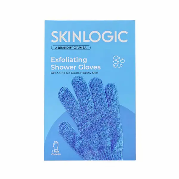 Skinlogic Exfoliating Shower Gloves 1Pair