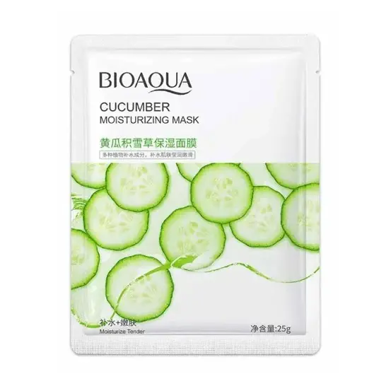 BIOAQUA Cucumber Moisturizing Sheet Mask - 25g